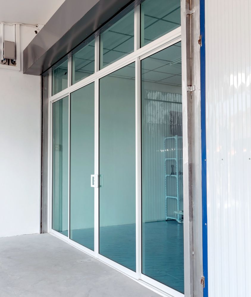 porta de vidro em Anápolis